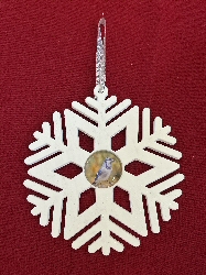 Blue Jay snowflake